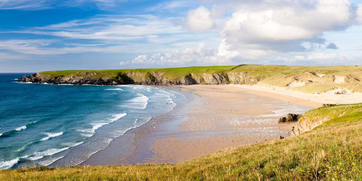Holywell Bay & Beach